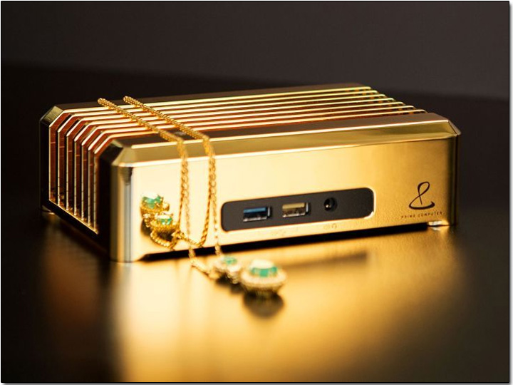 金光閃閃，瑞士廠商在阿聯酋推出售價台幣 3000 萬的 Prime Gold 限量版 18K 黃金電腦 - 電腦王阿達