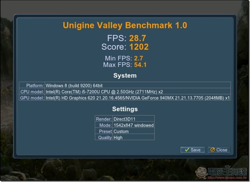 ASUS VivoBook S15 效能測試 -18 ASUS VivoBook S15 效能測試 -18