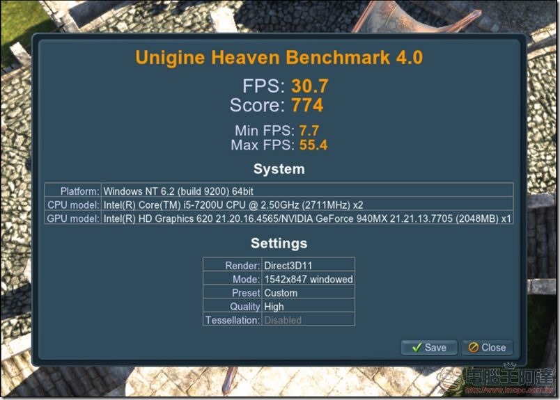 ASUS VivoBook S15 效能測試 -19 ASUS VivoBook S15 效能測試 -19