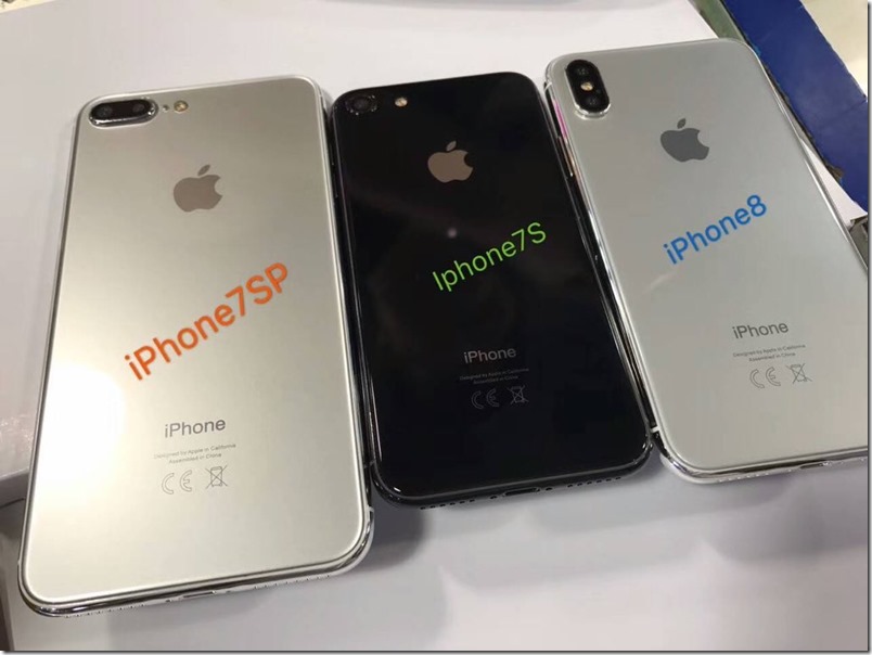 iPhone 8 指紋辨識 位於機身後方? 網路流傳疑似富士康產線檢驗影片 - 電腦王阿達 iPhone 8、7s、7s Plus 模型機