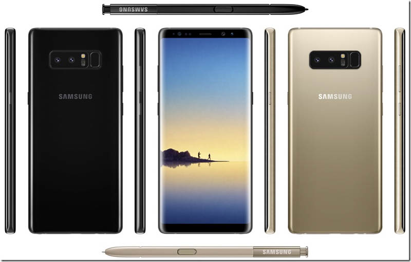 Samsung Galaxy Note 8 跑分