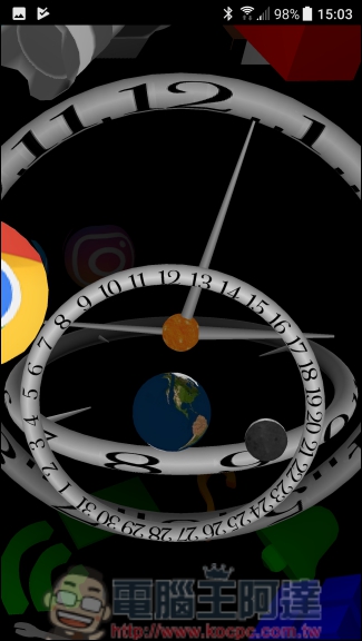 不愛 2D 愛 3D 的 Astrolabe 3D App Launcher ,給你一個地球儀般的手機介面 - 電腦王阿達 不愛 2D 愛 3D 的 Astrolabe 3D App Launcher ,給你一個地球儀般的手機介面 - 電腦王阿達