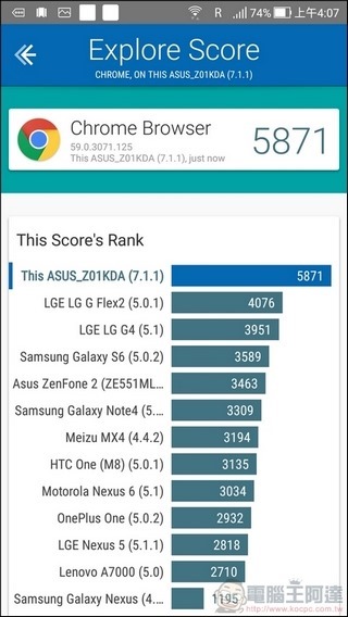 ASUS ZenFone 4 效能 - 06 ASUS ZenFone 4 效能 - 06
