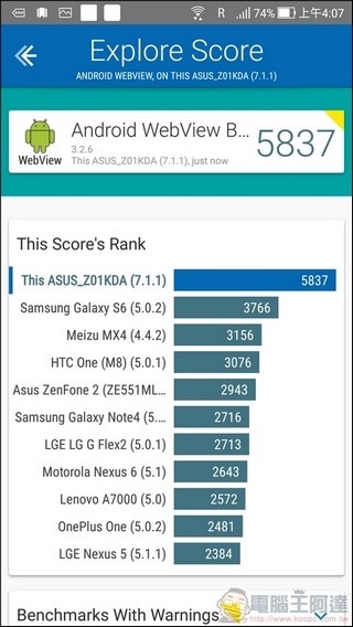ASUS ZenFone 4 效能 - 07 ASUS ZenFone 4 效能 - 07