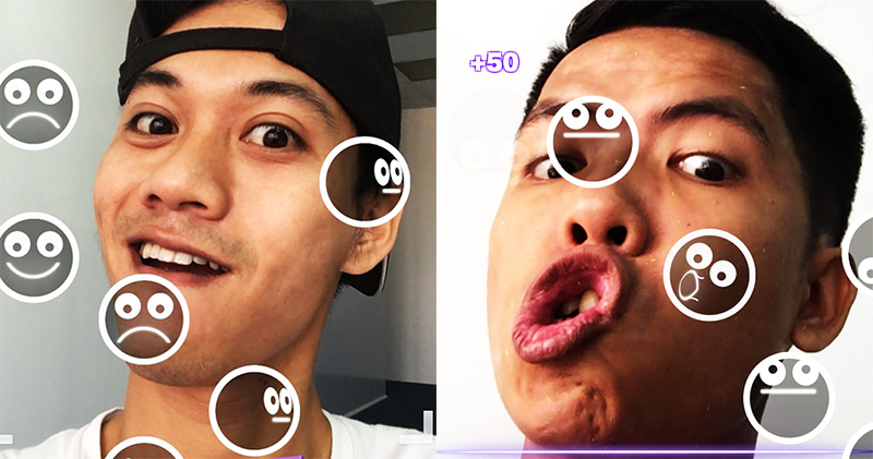 善用前鏡頭的臉部遊戲 Face Dance Challenge ,絕對不能在公共場合玩的恥力之最! - 電腦王阿達 Face Dance Challenge