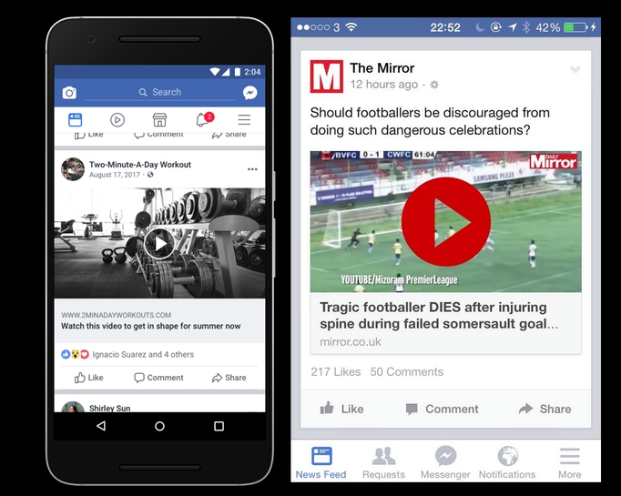 Facebook 更新 Facebook 更新