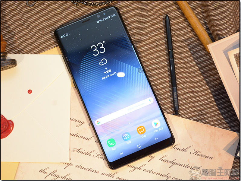 年度大作筆尖同行,Samsung Galaxy Note 8 實機快速動手玩 - 電腦王阿達 年度大作筆尖同行,Samsung Galaxy Note 8 實機快速動手玩 - 電腦王阿達
