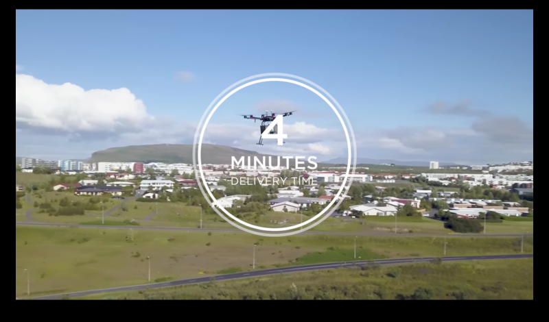 為解決地形蜿蜒陸路運送緩慢問題，冰島公司開始測試世界第一個 完全自主運作 的無人機運送服務 - 電腦王阿達