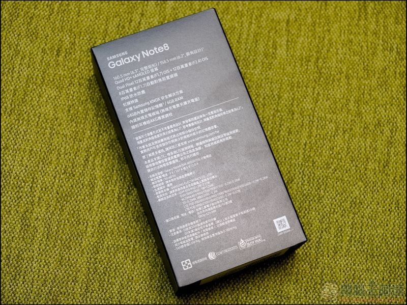 Samsung GALAXY Note8 開箱 -02 Samsung GALAXY Note8 開箱 -02