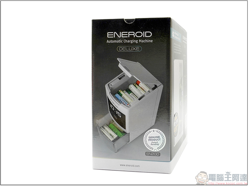 ENEROID Deluxe EN20B EN20D 自動充電塔開箱,電池丟進去就充飽 - 電腦王阿達 ENEROID Deluxe