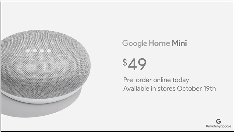 傳新一代 Google Home mini 將改名為 Nest mini ，迎來被手機拋棄的 3.5mm 孔 - 電腦王阿達