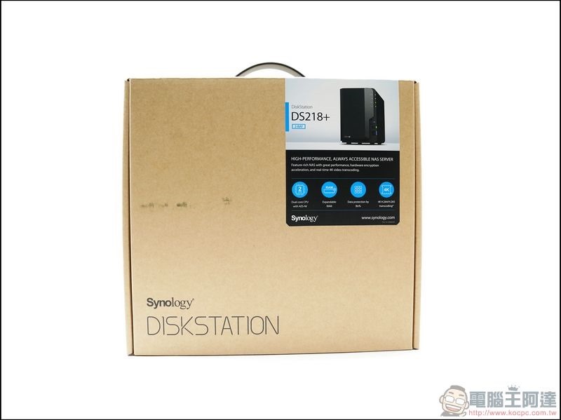 Synology DS218+ 開箱 -01 Synology DS218+ 開箱 -01