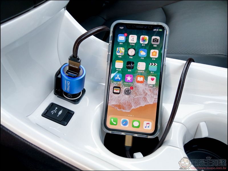 ONPRO GT-2PQC3 開箱 支援QC3.0、6A 大電流、雙輸出的車用 USB 充電器 - 電腦王阿達 ONPRO GT-2PQC3