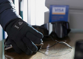 VISA NFC支付手套 將在 2018 平昌冬奧推出，另外還有支付徽章與貼紙