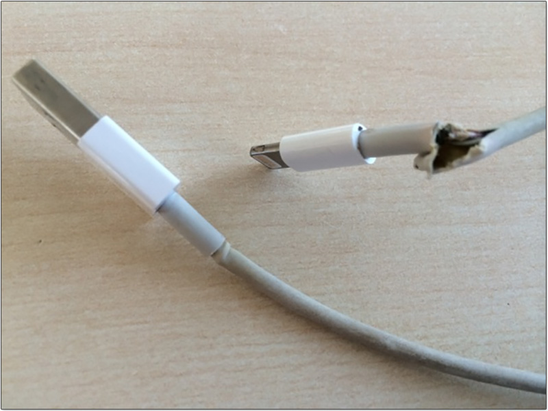 充電線破皮 電死人,線材受損就該換啦! - 電腦王阿達 充電線破皮 電死人,線材受損就該換啦! - 電腦王阿達