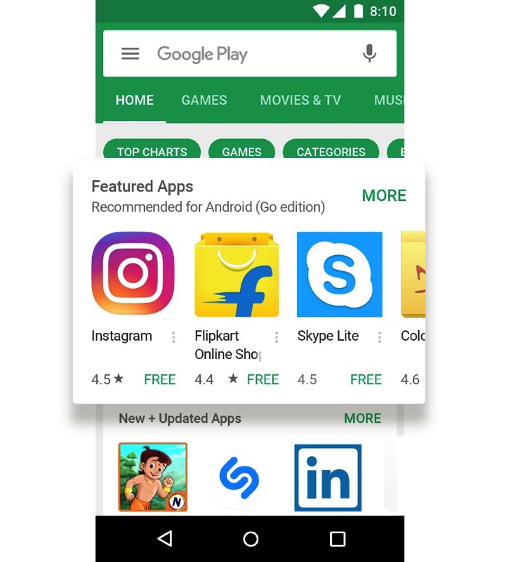 Android authority android go play store apps