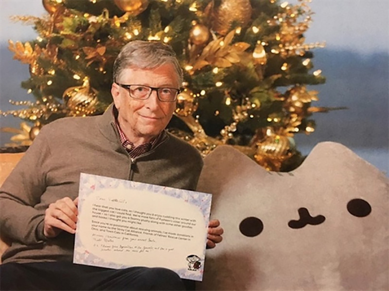 比爾蓋茲 聖誕交換禮物超有愛,真暖男無誤啊! - 電腦王阿達 比爾蓋茲 聖誕交換禮物超有愛,真暖男無誤啊! - 電腦王阿達