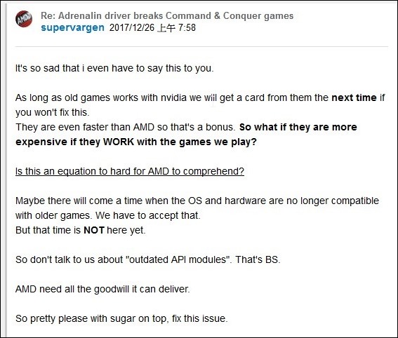 Edited-2018-01-02 16_58_17-Adrenalin driver breaks Command & Conquer g... _ Community Edited-2018-01-02 16_58_17-Adrenalin driver breaks Command & Conquer g... _ Community