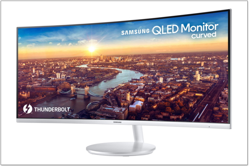 首款 Thunderbolt 3 的 QLED 曲面螢幕 Samsung CJ791 將在CES 2018 正式亮相 - 電腦王阿達 首款 Thunderbolt 3 的 QLED 曲面螢幕 Samsung CJ791 將在CES 2018 正式亮相 - 電腦王阿達