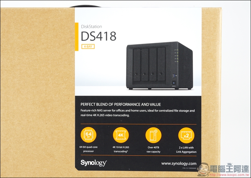 Synology DS418 開箱 支援 4K 高畫質影片快速轉碼的平價NAS - 電腦王阿達 Synology DS418 開箱 支援 4K 高畫質影片快速轉碼的平價NAS - 電腦王阿達