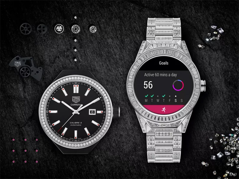 TAG Heuer 展出 全鑲鑽 Android 智慧手錶 ,要價 197,000 美元 - 電腦王阿達 TAG Heuer 展出 全鑲鑽 Android 智慧手錶 ,要價 197,000 美元 - 電腦王阿達