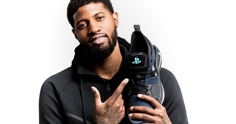 Nike 聯手 PlayStation 推出 DualShock 4 主題 PG2 簽名鞋，會震動還會發亮 - 電腦王阿達