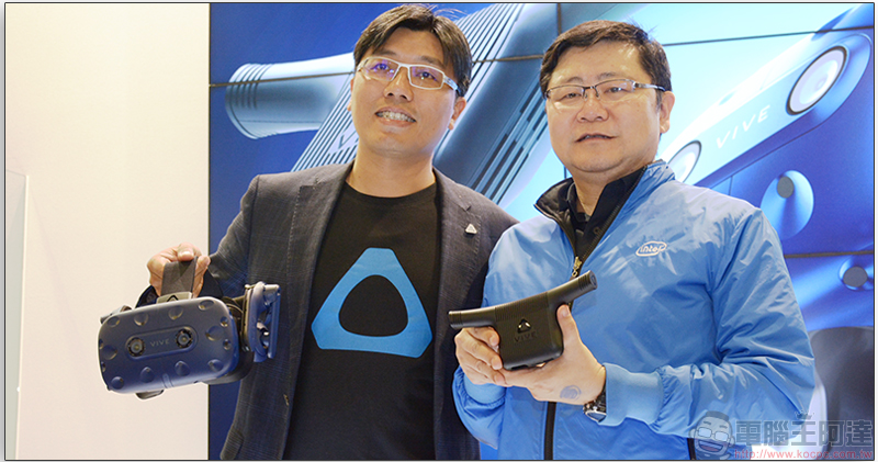 HTC VIVE Pro 與 Intel WiGig 無線模組台北國際電玩展首度公開亮相 - 電腦王阿達