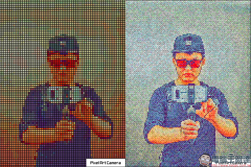 Pixel Art Camera ,創造獨特的像素風格濾鏡相片! - 電腦王阿達 Pixel Art Camera ,創造獨特的像素風格濾鏡相片! - 電腦王阿達