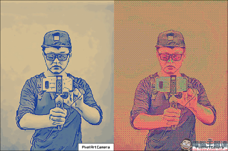 Pixel Art Camera ,創造獨特的像素風格濾鏡相片! - 電腦王阿達 Pixel Art Camera ,創造獨特的像素風格濾鏡相片! - 電腦王阿達