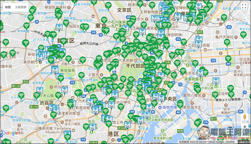 東京旅遊更方便！以各種方式在漫遊 東京免費Wi-Fi - 電腦王阿達