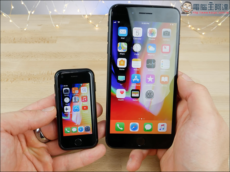 史上最小 iPhone ?只有 iPhone 8 Plus 的四分之一大小 - 電腦王阿達 史上最小 iPhone ?只有 iPhone 8 Plus 的四分之一大小 - 電腦王阿達