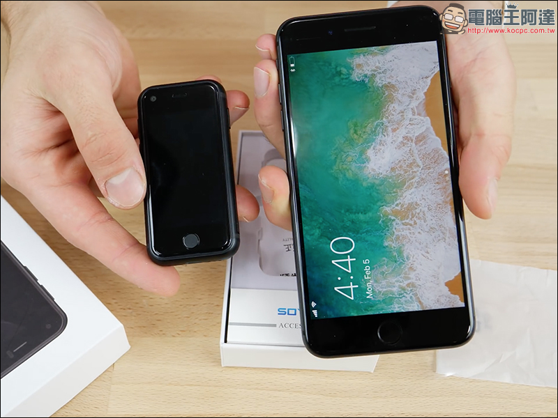 史上最小 iPhone ?只有 iPhone 8 Plus 的四分之一大小 - 電腦王阿達 史上最小 iPhone ?只有 iPhone 8 Plus 的四分之一大小 - 電腦王阿達