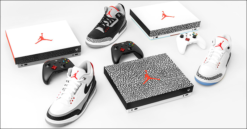 Jordan Brand Custom Xbox One X特製主機 透過抽獎送出 - 電腦王阿達