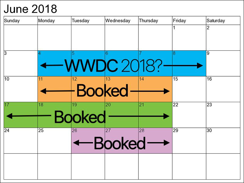 WWDC 2018 傳將於 6 月 4 日至 6 月 8 日舉行? - 電腦王阿達 WWDC 2018 傳將於 6 月 4 日至 6 月 8 日舉行? - 電腦王阿達