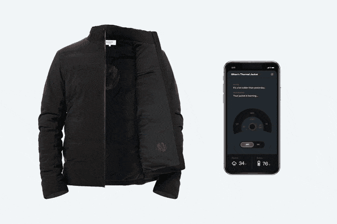 Alexa 聲控調溫外套 Mercury Jacket ，有了它天氣再冷都暖呼呼 - 電腦王阿達