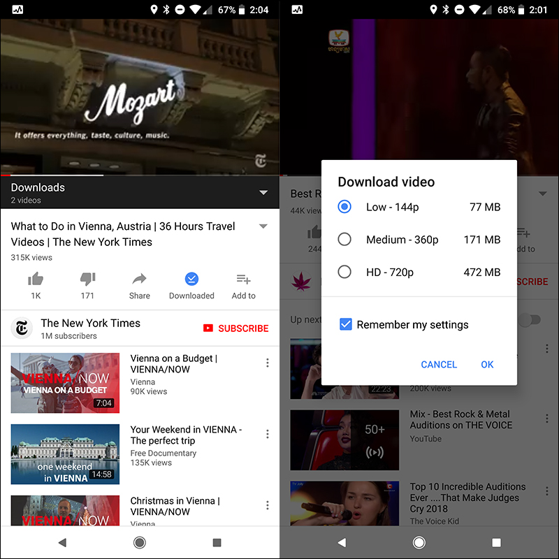 YouTube 開放 125 個國家與地區「影片離線下載」功能,僅限行動裝置使用 - 電腦王阿達 YouTube 開放 125 個國家與地區「影片離線下載」功能,僅限行動裝置使用 - 電腦王阿達