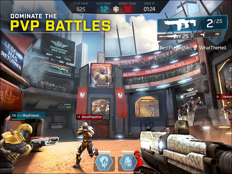 手機多人線上 FPS《暗影之槍:傳奇 Shadowgun Legends 》將在 3 月 22 日全球同步上市 - 電腦王阿達 手機多人線上 FPS《暗影之槍:傳奇 Shadowgun Legends 》將在 3 月 22 日全球同步上市 - 電腦王阿達