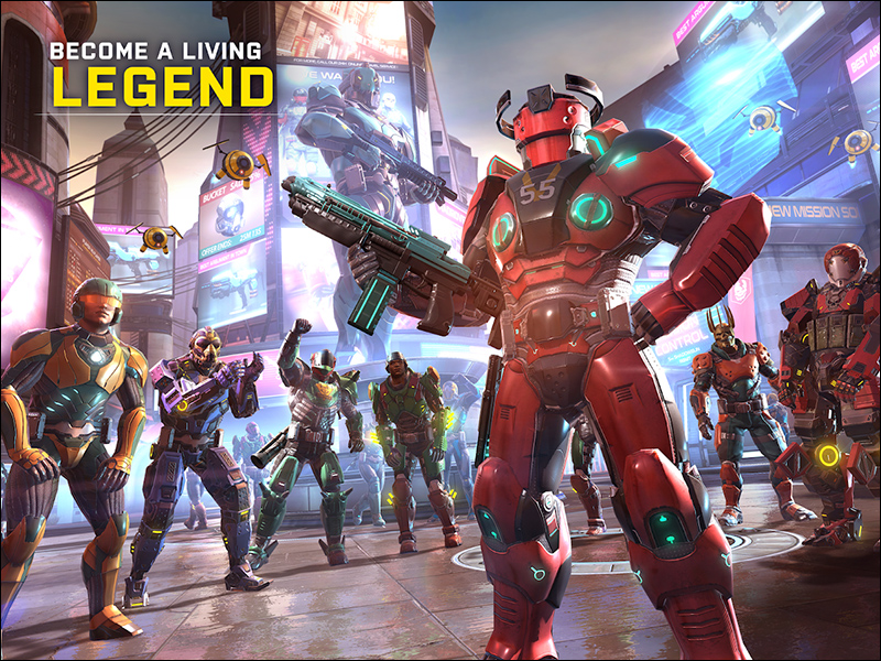 手機多人線上 FPS《暗影之槍：傳奇 Shadowgun Legends 》將在 3 月 22 日全球同步上市 - 電腦王阿達