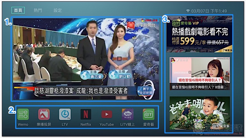 OVO B6 / Z1 開箱 評測:首創免費正版無線台!4K HDR 全面到位的極致畫質旗艦級電視盒 - 電腦王阿達 OVO B6 / Z1 開箱 評測:首創免費正版無線台!4K HDR 全面到位的極致畫質旗艦級電視盒 - 電腦王阿達