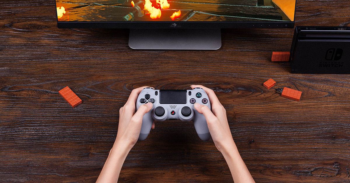 PS4 手把也能玩 Nintendo Switch ？ 8bitdo 推出支援 USB 無線接收器，支援多款遊樂器搖桿 - 電腦王阿達
