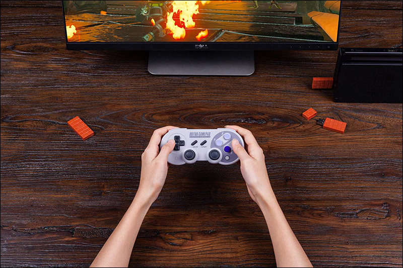 PS4 手把也能玩 Nintendo Switch ？ 8bitdo 推出支援 USB 無線接收器，支援多款遊樂器搖桿 - 電腦王阿達