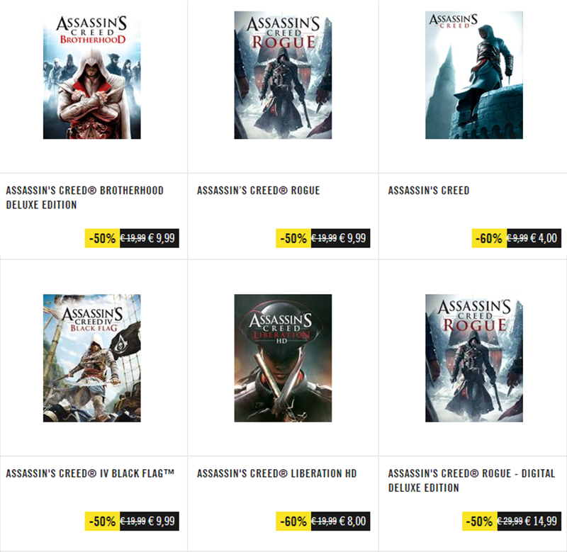 Ubisoft 春季特賣 最低 2.5 折,旗下 PC 平台系列暢銷大作通通優惠喔! - 電腦王阿達 Ubisoft 春季特賣 最低 2.5 折,旗下 PC 平台系列暢銷大作通通優惠喔! - 電腦王阿達