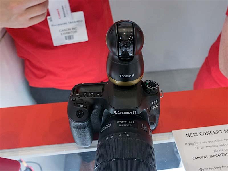 Canon 展出「iPhone 用」100-400mm 超望遠與 AI 自動擺頭相機 - 電腦王阿達