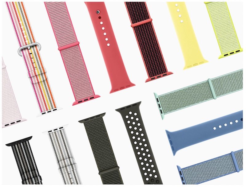Apple watch spring collection bands 800x609