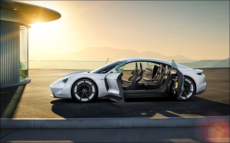 Porsche 釋出電動車 Porsche Mission E 實車組裝照，預計 2019 年正式推出 - 電腦王阿達