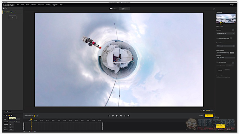 你的 360 影片也可以「 重新運鏡 」,Insta360 桌面軟體簡單上手教學 - 電腦王阿達 你的 360 影片也可以「 重新運鏡 」,Insta360 桌面軟體簡單上手教學 - 電腦王阿達