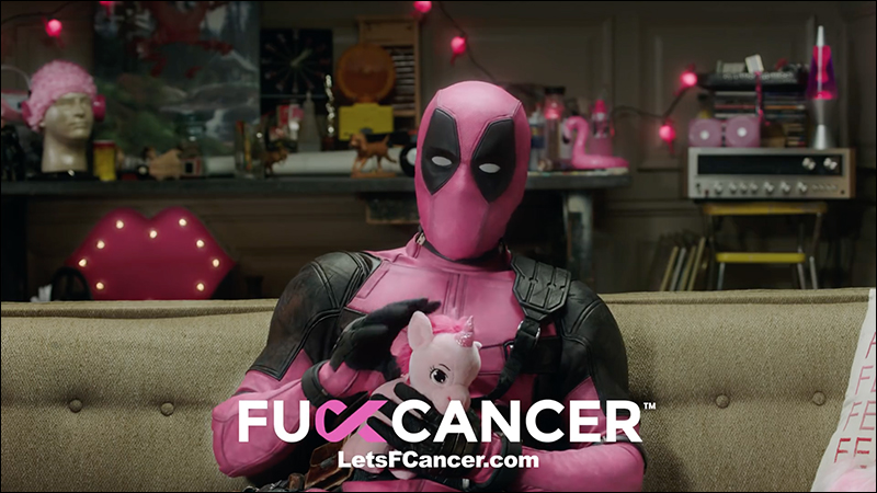 死侍 換上全新的粉紅色服裝，為對抗癌症活動募款 - 電腦王阿達