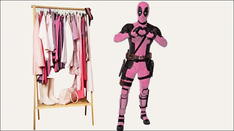 死侍 換上全新的粉紅色服裝，為對抗癌症活動募款 - 電腦王阿達