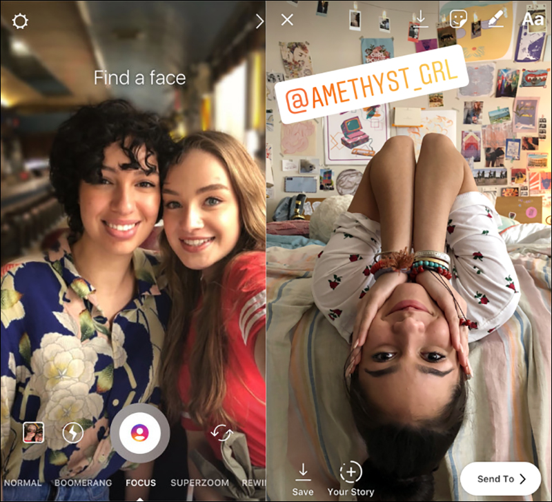 Instagram 限時動態 新增「人像模式」、「帳號標記」新功能 - 電腦王阿達