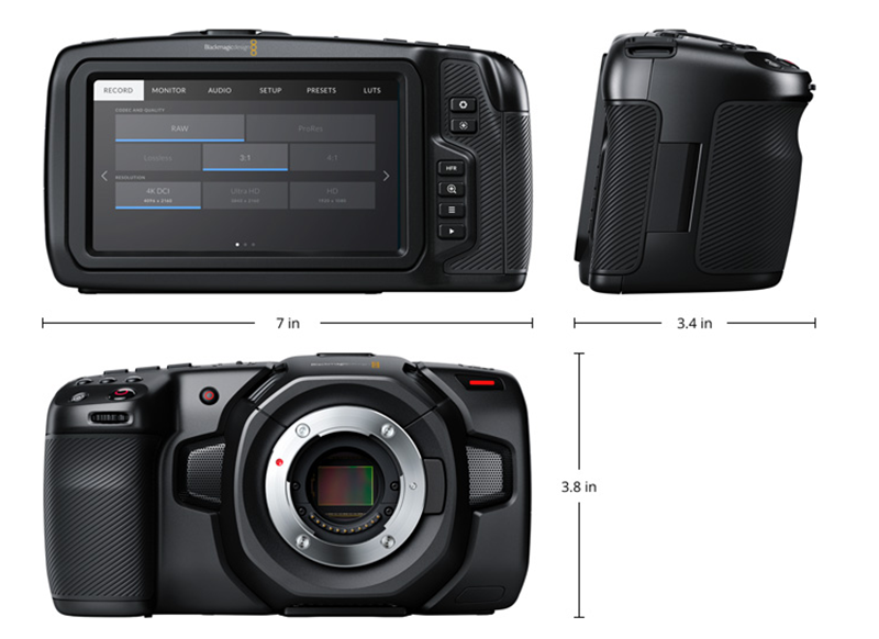 Blackmagic 小型可換鏡攝影機 BMPCC 4K 登場,支援 RAW 拍攝但身材也腫了 - 電腦王阿達 Blackmagic 小型可換鏡攝影機 BMPCC 4K 登場,支援 RAW 拍攝但身材也腫了 - 電腦王阿達